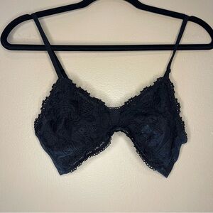 Aerie Black Lace Bralette Size M